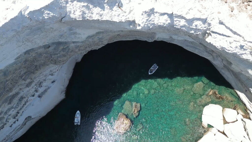 Rent a boat in Milos and visit Kleftiko. Online boat bookings in Milos. Skippered rental